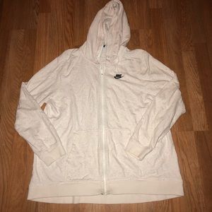 Nike womens Zip Up Hoodie Size Xlarge